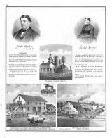 John Bussey, Isabel Bussey, Mechanicsville Carriage Manufactory, Rufus Swinehart, Brownville Mills, J.S. Melick, Licking County 1875